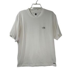 North Face men’s white vapor wick crewneck short sleeve t-shirt size M #18-1932